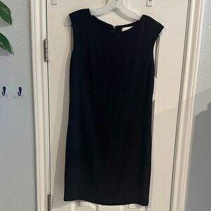 Vintage Cynthia Rowley Black Shift 100% Silk Dress Classic Preppy Women’s 4